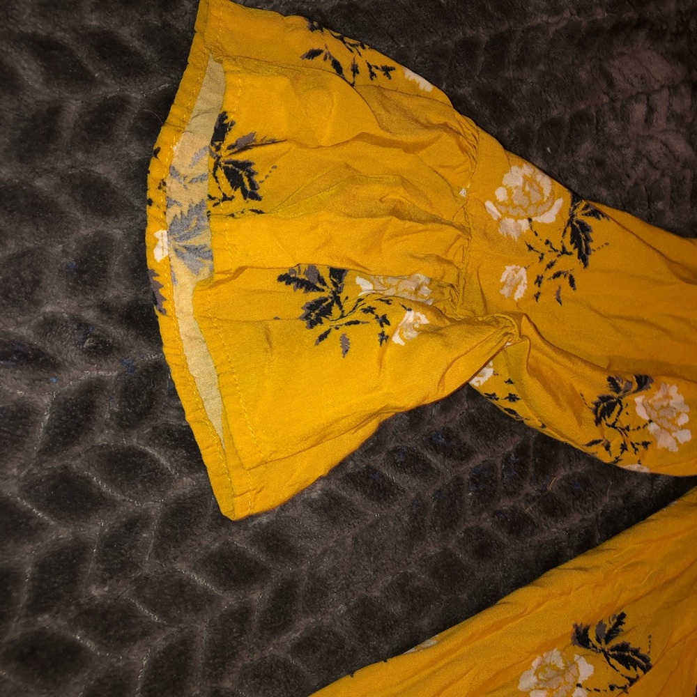 YELLOW FLORAL DRESS - Picture 3 of 4